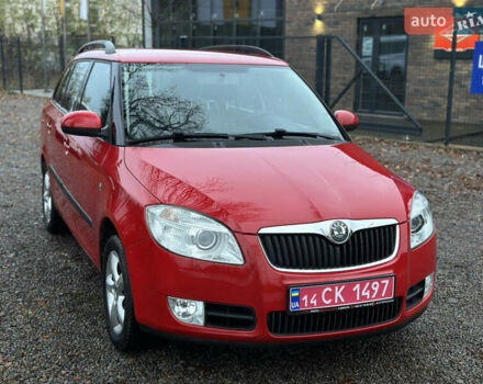 Червоний Шкода Фабія, об'ємом двигуна 1.6 л та пробігом 156 тис. км за 6200 $, фото 1 на Automoto.ua