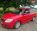 Красный Шкода Фабия, объемом двигателя 1.4 л и пробегом 248 тыс. км за 5350 $, фото 1 на Automoto.ua