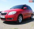 Красный Шкода Фабия, объемом двигателя 1.4 л и пробегом 312 тыс. км за 4300 $, фото 1 на Automoto.ua