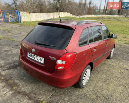 Красный Шкода Фабия, объемом двигателя 1.2 л и пробегом 292 тыс. км за 4600 $, фото 15 на Automoto.ua