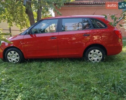 Красный Шкода Фабия, объемом двигателя 1.2 л и пробегом 176 тыс. км за 4200 $, фото 10 на Automoto.ua