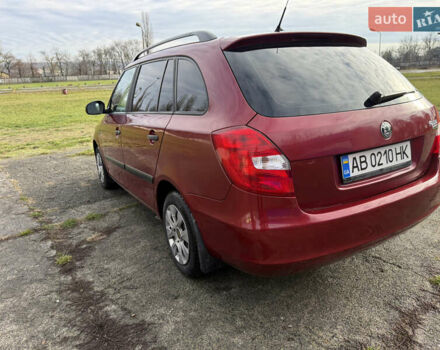 Красный Шкода Фабия, объемом двигателя 1.2 л и пробегом 292 тыс. км за 4600 $, фото 17 на Automoto.ua