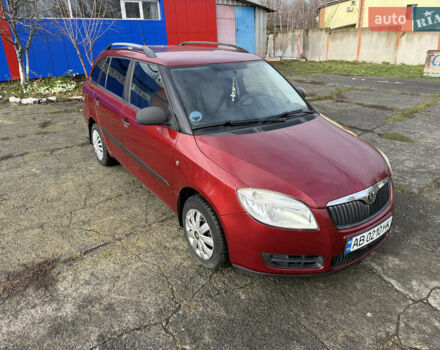 Красный Шкода Фабия, объемом двигателя 1.2 л и пробегом 292 тыс. км за 4600 $, фото 13 на Automoto.ua