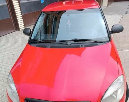 Красный Шкода Фабия, объемом двигателя 1.4 л и пробегом 245 тыс. км за 3850 $, фото 1 на Automoto.ua