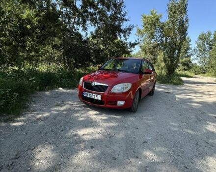 Красный Шкода Фабия, объемом двигателя 1.4 л и пробегом 324 тыс. км за 5200 $, фото 14 на Automoto.ua