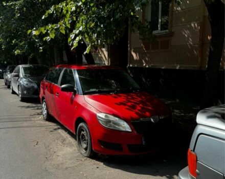 Червоний Шкода Фабія, об'ємом двигуна 1.4 л та пробігом 231 тис. км за 2300 $, фото 1 на Automoto.ua