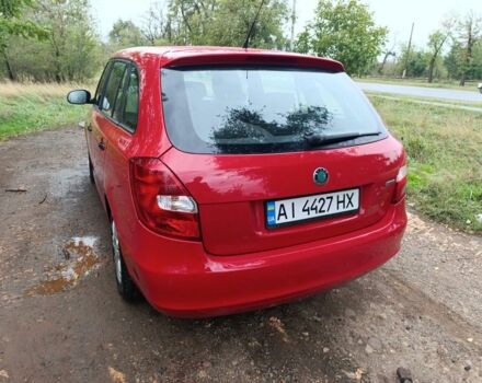 Красный Шкода Фабия, объемом двигателя 1.6 л и пробегом 217 тыс. км за 5200 $, фото 7 на Automoto.ua