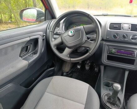 Красный Шкода Фабия, объемом двигателя 1.6 л и пробегом 217 тыс. км за 5200 $, фото 11 на Automoto.ua