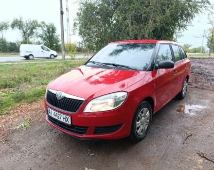Красный Шкода Фабия, объемом двигателя 1.6 л и пробегом 217 тыс. км за 5200 $, фото 9 на Automoto.ua
