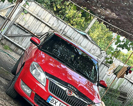 Красный Шкода Фабия, объемом двигателя 1.6 л и пробегом 423 тыс. км за 5500 $, фото 5 на Automoto.ua