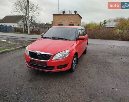 Червоний Шкода Фабія, об'ємом двигуна 1.4 л та пробігом 216 тис. км за 4700 $, фото 14 на Automoto.ua