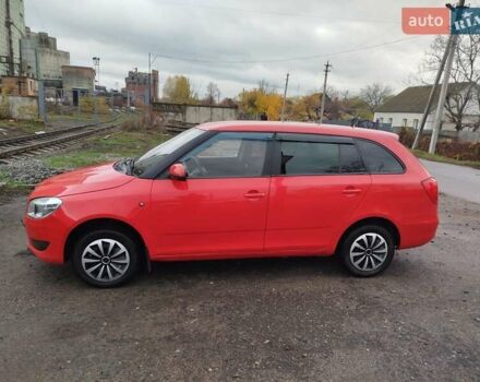 Червоний Шкода Фабія, об'ємом двигуна 1.4 л та пробігом 216 тис. км за 4700 $, фото 13 на Automoto.ua