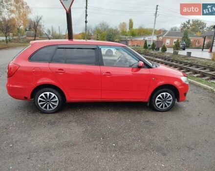 Червоний Шкода Фабія, об'ємом двигуна 1.4 л та пробігом 216 тис. км за 4700 $, фото 15 на Automoto.ua