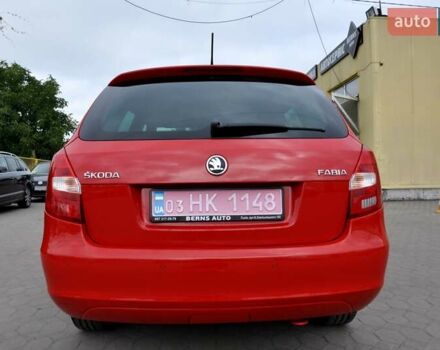Красный Шкода Фабия, объемом двигателя 1.2 л и пробегом 174 тыс. км за 5999 $, фото 11 на Automoto.ua