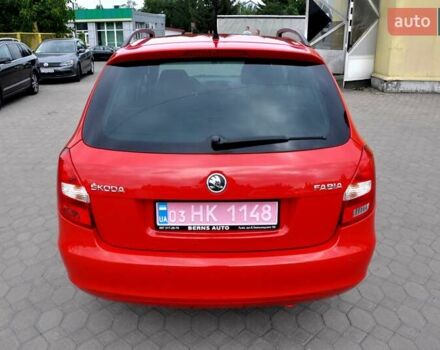 Красный Шкода Фабия, объемом двигателя 1.2 л и пробегом 174 тыс. км за 5999 $, фото 10 на Automoto.ua