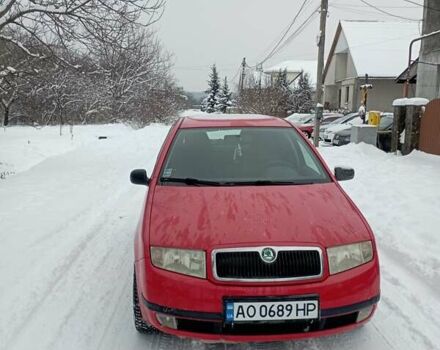 Червоний Шкода Фабія, об'ємом двигуна 1.4 л та пробігом 160 тис. км за 3000 $, фото 1 на Automoto.ua