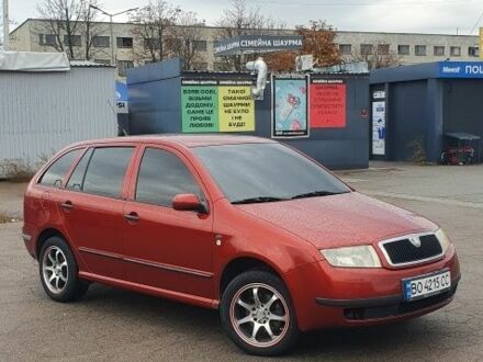 Шкода Фабия 2002 в Софіївська Борщагівка на Automoto.ua Красный Шкода Фабия, объемом двигателя 1.4 л и пробегом 214 тыс. км за 3900 $, фото 1 на Automoto.ua