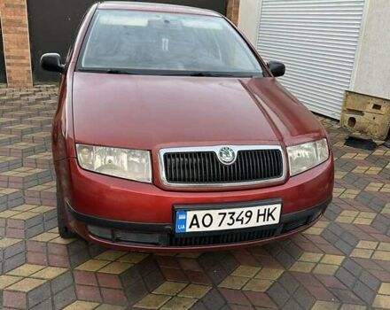 Червоний Шкода Фабія, об'ємом двигуна 1.4 л та пробігом 200 тис. км за 2850 $, фото 1 на Automoto.ua
