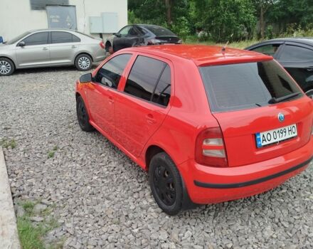 Красный Шкода Фабия, объемом двигателя 1.2 л и пробегом 290 тыс. км за 3200 $, фото 1 на Automoto.ua