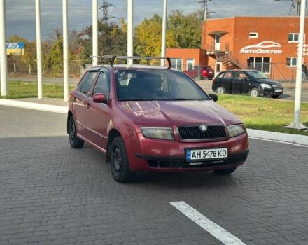 Красный Шкода Фабия, объемом двигателя 1.2 л и пробегом 373 тыс. км за 2850 $, фото 1 на Automoto.ua