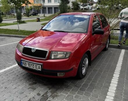 Красный Шкода Фабия, объемом двигателя 1.2 л и пробегом 370 тыс. км за 2300 $, фото 1 на Automoto.ua