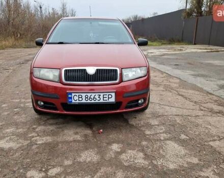 Червоний Шкода Фабія, об'ємом двигуна 1.4 л та пробігом 331 тис. км за 3950 $, фото 1 на Automoto.ua