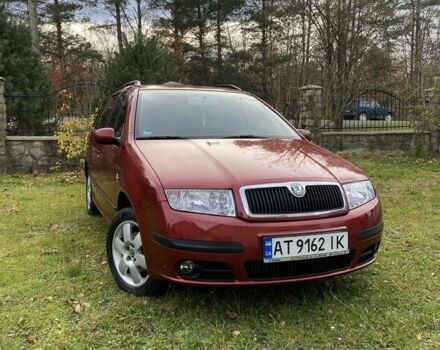 Червоний Шкода Фабія, об'ємом двигуна 1.4 л та пробігом 193 тис. км за 4550 $, фото 1 на Automoto.ua