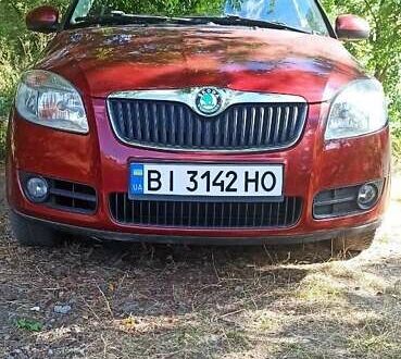 Червоний Шкода Фабія, об'ємом двигуна 1.39 л та пробігом 229 тис. км за 5000 $, фото 1 на Automoto.ua