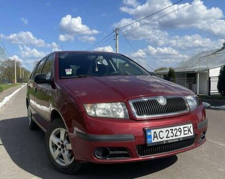 Шкода Фабия 2007 в Луцке на Automoto.ua Красный Шкода Фабия, объемом двигателя 1.2 л и пробегом 223 тыс. км за 3500 $, фото 1 на Automoto.ua