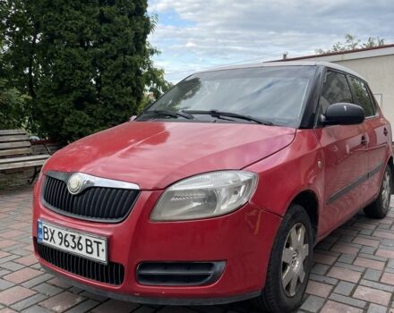 Красный Шкода Фабия, объемом двигателя 1.2 л и пробегом 260 тыс. км за 3525 $, фото 1 на Automoto.ua