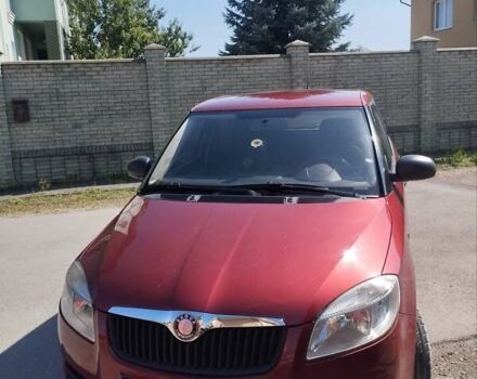 Червоний Шкода Фабія, об'ємом двигуна 1.39 л та пробігом 161 тис. км за 4400 $, фото 1 на Automoto.ua
