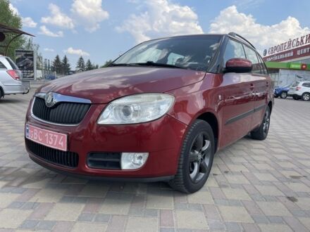 Шкода Фабія 2008 у Гайсине на Automoto.ua Червоний Шкода Фабія, об'ємом двигуна 1.4 л та пробігом 220 тис. км за 6100 $, фото 1 на Automoto.ua