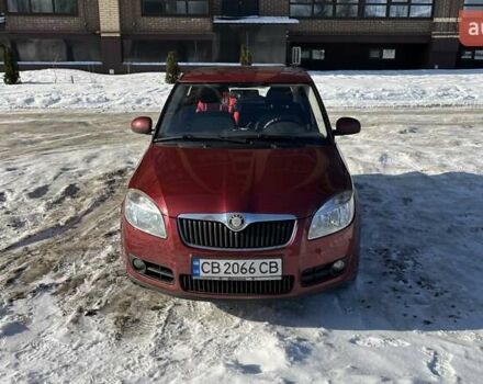 Красный Шкода Фабия, объемом двигателя 1.39 л и пробегом 181 тыс. км за 4900 $, фото 1 на Automoto.ua