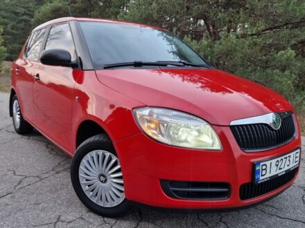 Червоний Шкода Фабія, об'ємом двигуна 1.4 л та пробігом 224 тис. км за 4750 $, фото 1 на Automoto.ua