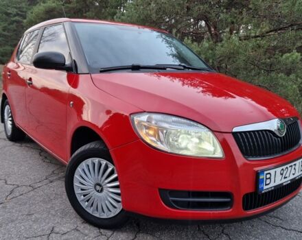 Красный Шкода Фабия, объемом двигателя 1.4 л и пробегом 224 тыс. км за 4750 $, фото 1 на Automoto.ua