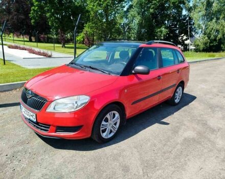 Красный Шкода Фабия, объемом двигателя 1.2 л и пробегом 190 тыс. км за 4999 $, фото 1 на Automoto.ua