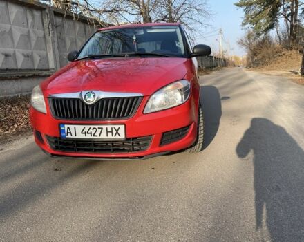 Червоний Шкода Фабія, об'ємом двигуна 1.6 л та пробігом 215 тис. км за 4300 $, фото 1 на Automoto.ua