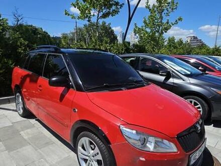 Червоний Шкода Фабія, об'ємом двигуна 1.2 л та пробігом 170 тис. км за 6700 $, фото 1 на Automoto.ua
