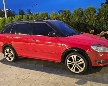 Червоний Шкода Фабія, об'ємом двигуна 1.2 л та пробігом 170 тис. км за 6600 $, фото 1 на Automoto.ua
