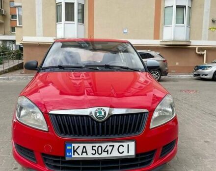Красный Шкода Фабия, объемом двигателя 1.2 л и пробегом 190 тыс. км за 4500 $, фото 1 на Automoto.ua