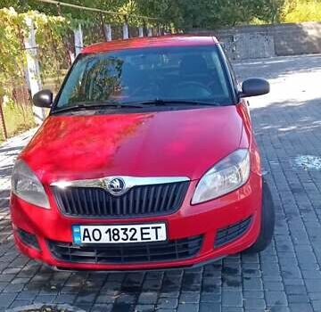 Червоний Шкода Фабія, об'ємом двигуна 1.4 л та пробігом 195 тис. км за 6100 $, фото 1 на Automoto.ua