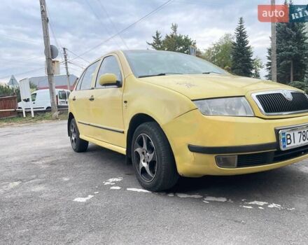 Желтый Шкода Фабия, объемом двигателя 1.39 л и пробегом 265 тыс. км за 2700 $, фото 10 на Automoto.ua