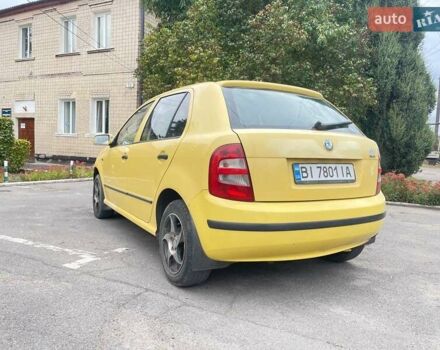 Желтый Шкода Фабия, объемом двигателя 1.39 л и пробегом 265 тыс. км за 2700 $, фото 8 на Automoto.ua