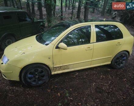 Жовтий Шкода Фабія, об'ємом двигуна 1.9 л та пробігом 252 тис. км за 3500 $, фото 9 на Automoto.ua