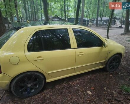 Жовтий Шкода Фабія, об'ємом двигуна 1.9 л та пробігом 252 тис. км за 3500 $, фото 6 на Automoto.ua