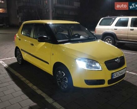 Желтый Шкода Фабия, объемом двигателя 1.2 л и пробегом 152 тыс. км за 4700 $, фото 13 на Automoto.ua