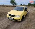 Желтый Шкода Фабия, объемом двигателя 1.4 л и пробегом 209 тыс. км за 4200 $, фото 1 на Automoto.ua