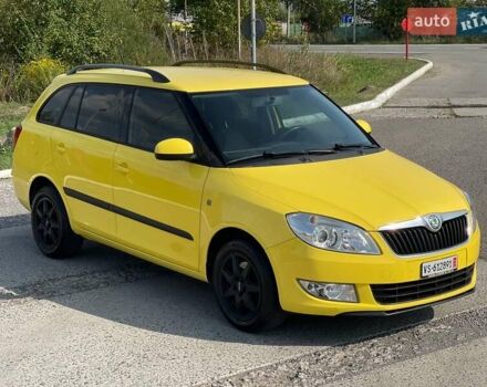 Желтый Шкода Фабия, объемом двигателя 1.2 л и пробегом 169 тыс. км за 7999 $, фото 10 на Automoto.ua