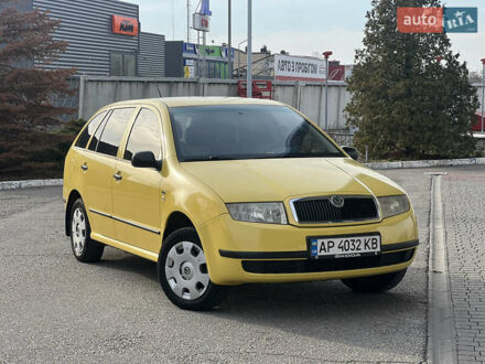 Шкода Фабия 2001 в Запорожье на Automoto.ua Желтый Шкода Фабия, объемом двигателя 1.4 л и пробегом 130 тыс. км за 4200 $, фото 1 на Automoto.ua