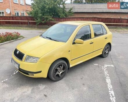 Жовтий Шкода Фабія, об'ємом двигуна 1.39 л та пробігом 265 тис. км за 3000 $, фото 1 на Automoto.ua